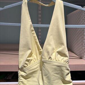 Yellow Halter Top